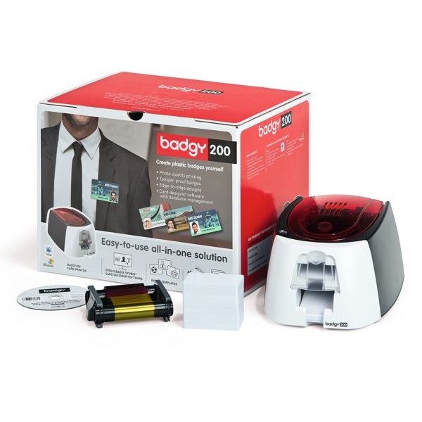 Picture of ID Card printer Evolis Badgy 200. B22U0000RS