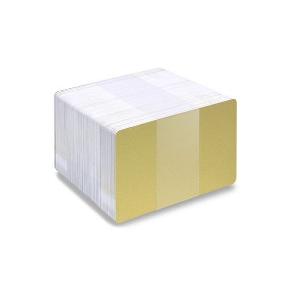 Bilde av Blank gold cards - CR80 (WHITE CORE). 70102028_4 (DE,SE,NO,FI,RO,PL)